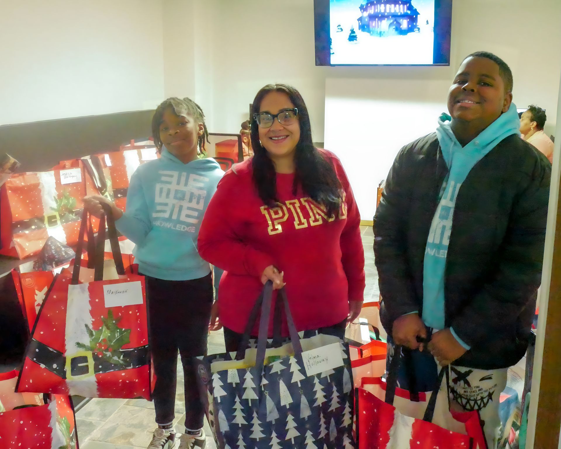 Helping others with family support