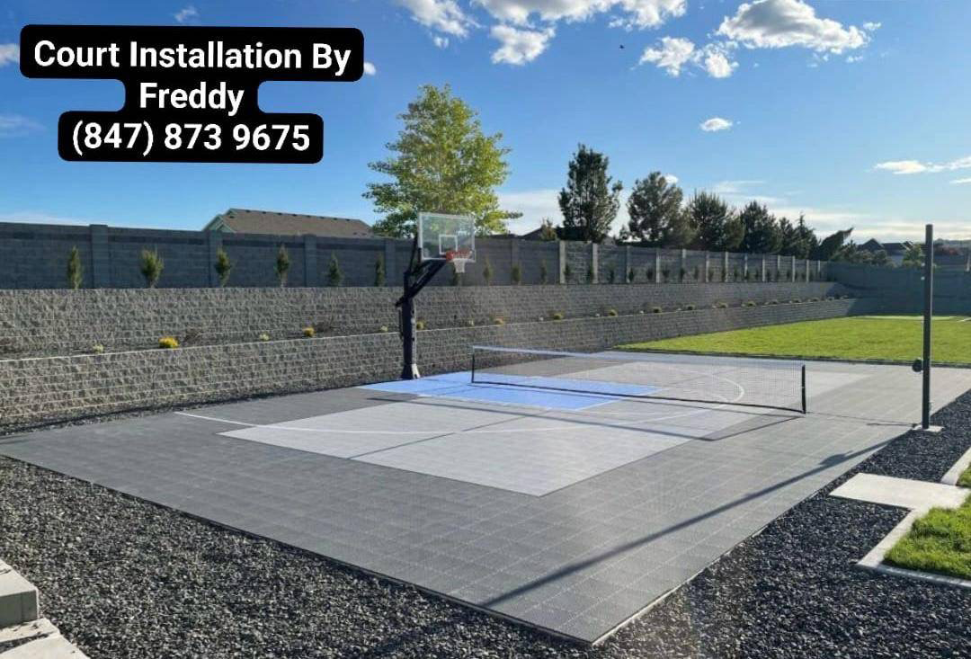 A picture of a court installation by freddy