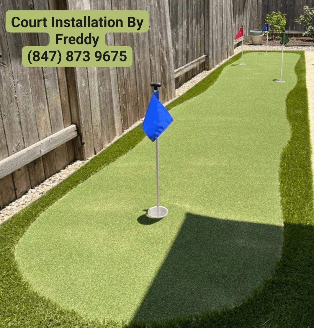 A picture of a court installation by freddy