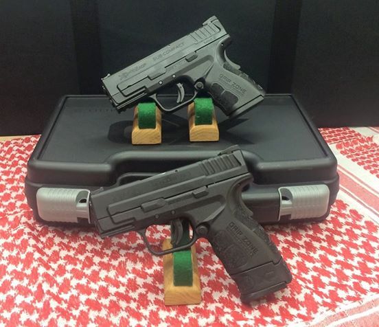 Springfield XD Mod 2's full size and compact in 9, 40 & 45