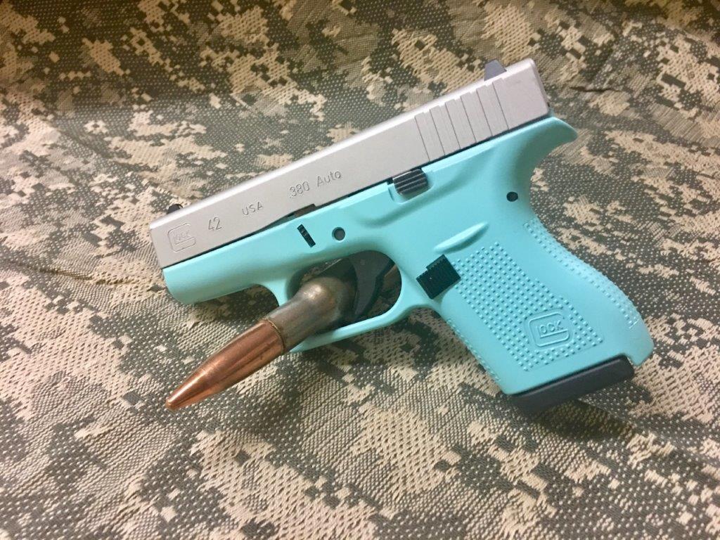 Glock 42 - .380 Tiffany Blue