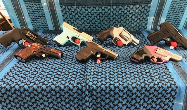 Selection of smaller concealable weapons