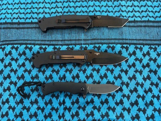 New Knives in stock, Spring assisted