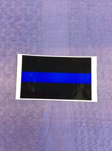 Thin Blue Line sticker