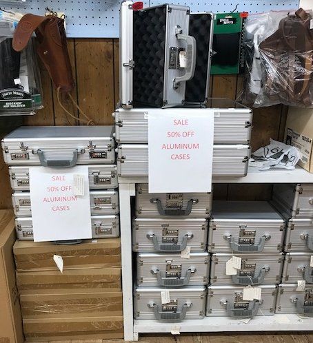 Aluminum cases 50% off!