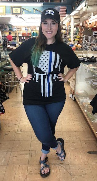punisher shirt with punisher hat