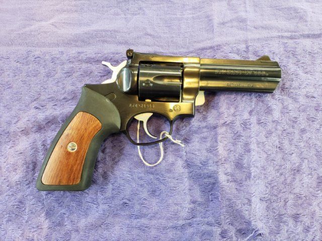Ruger GP100, lightly used, comes with holster