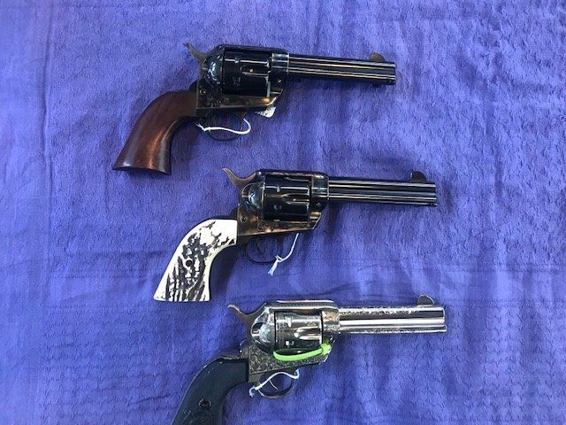 Single action Pietta pistols