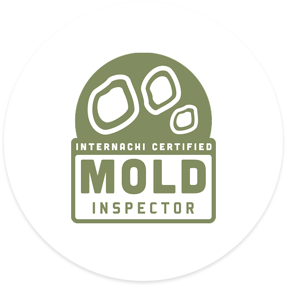 Green and white logo: