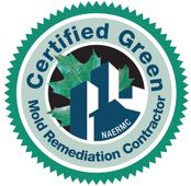 A gray and yellow septic inspector certification logo.