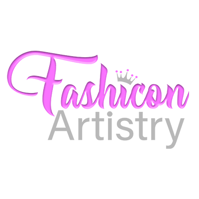 The logo for fashion artistry has a crown on it.