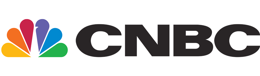 CNBC logo on a white background