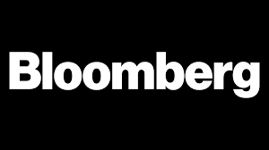 The Bloomberg logo is white on a black background.