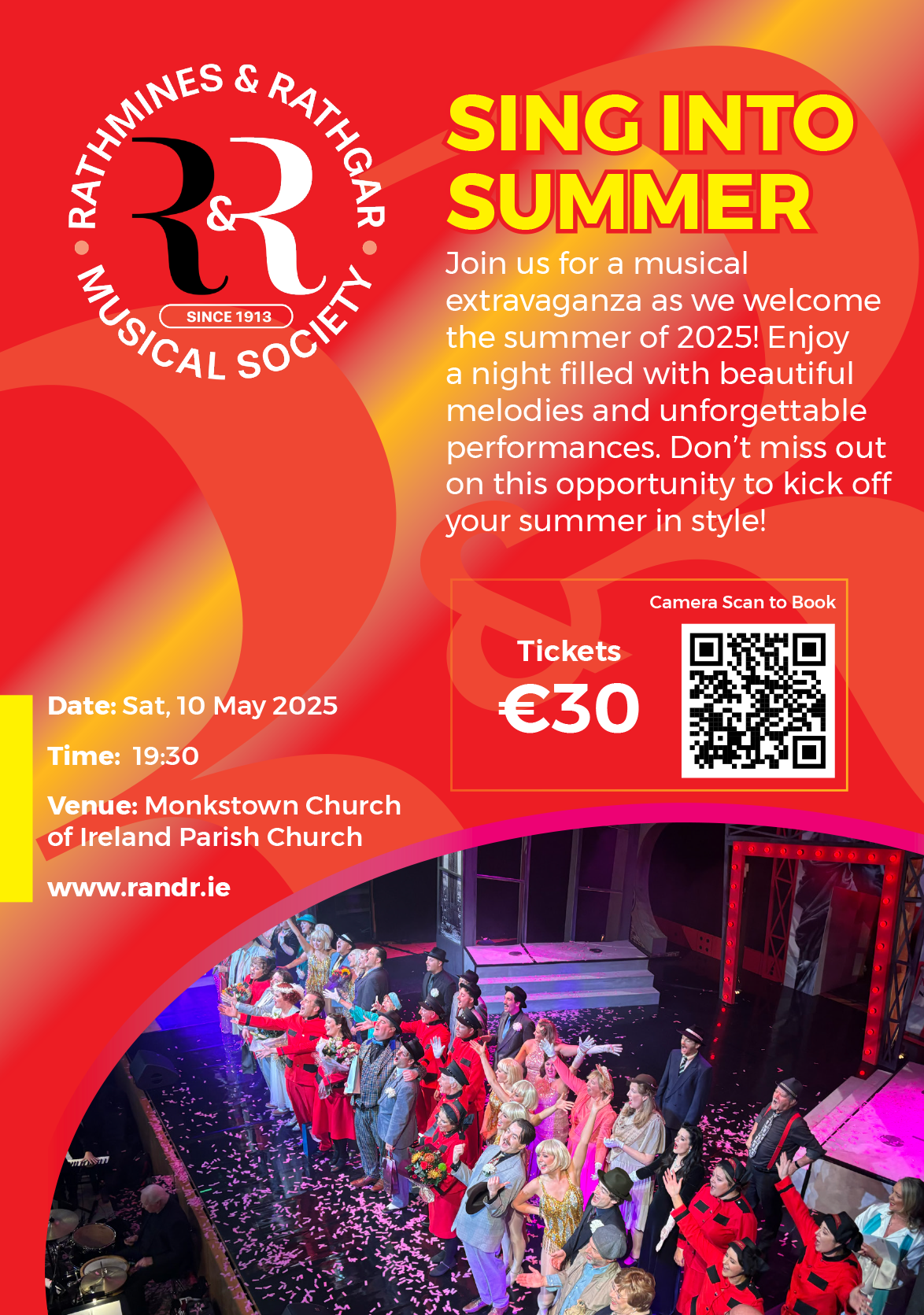 A poster for a musical called gig dolls