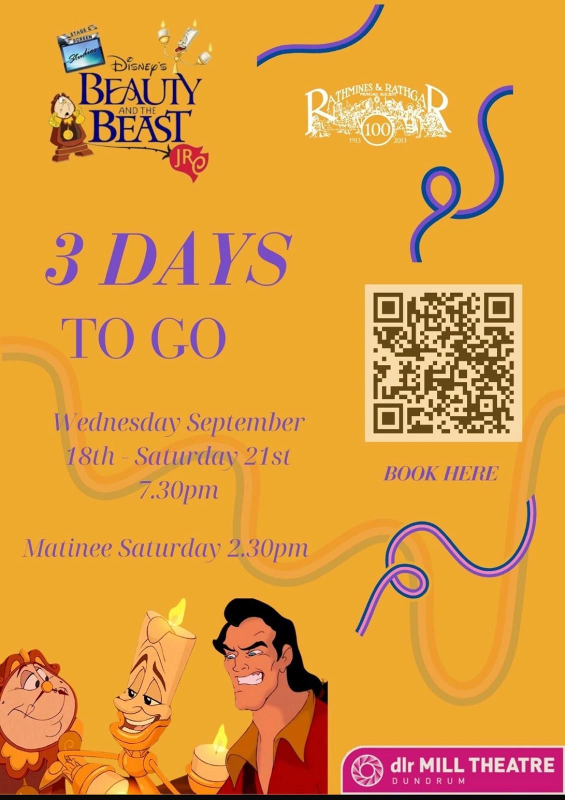 A poster for disney 's aladdin jr