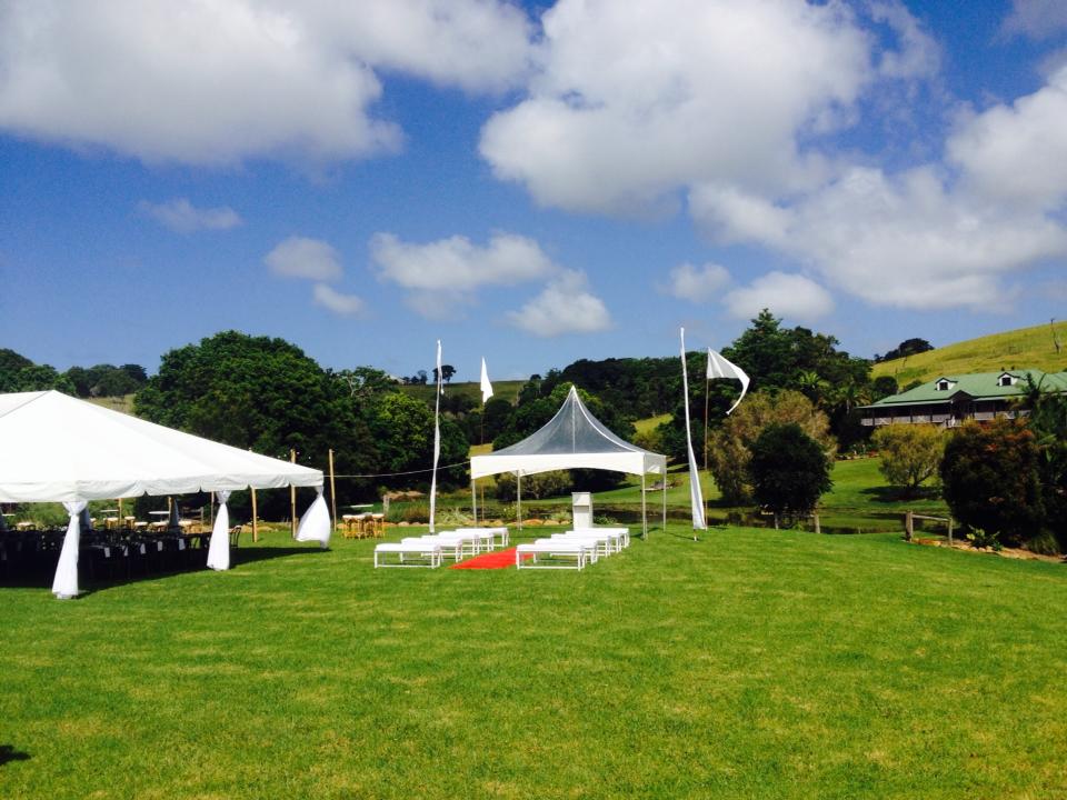 White Clear Pagoda — Wedding & Event Hire In Goonellabah, NSW