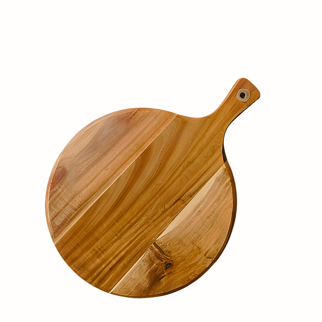 Wooden Board - Round — Wedding & Event Hire In Goonellabah, NSW