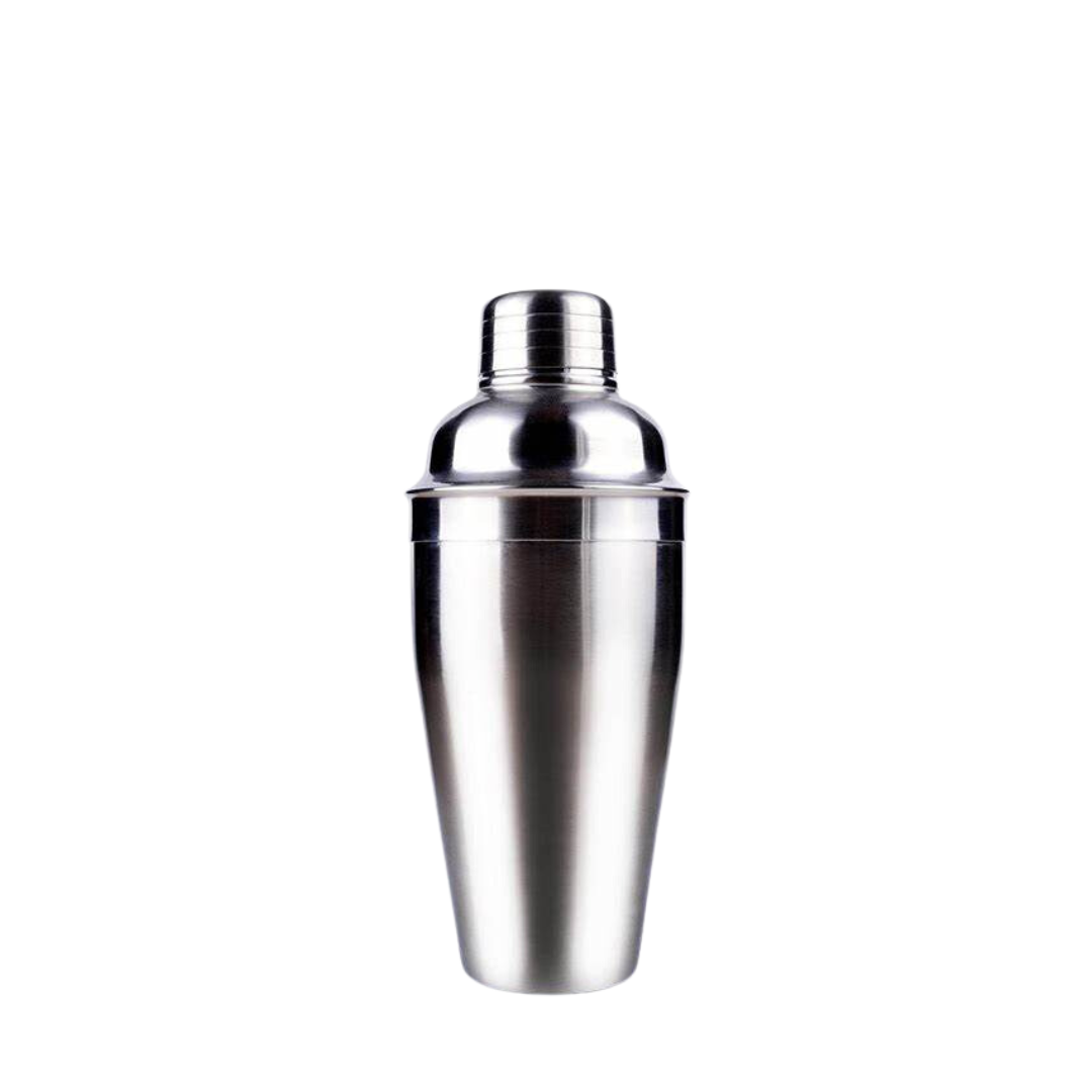 A Stainless Steel Cocktail Shaker On A White Background — Wedding & Event Hire In Goonellabah, NSW