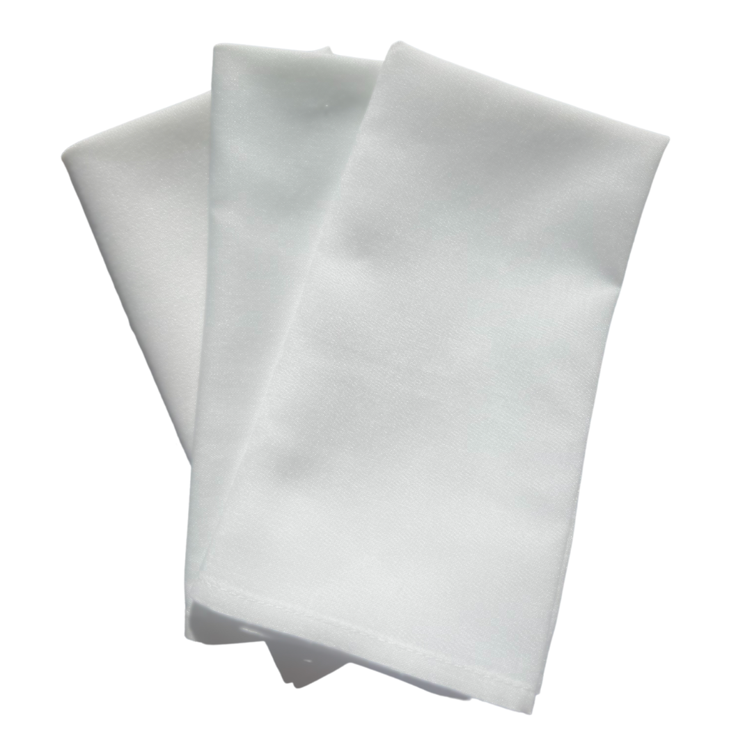 Napkin - White  — Wedding & Event Hire In Goonellabah, NSW