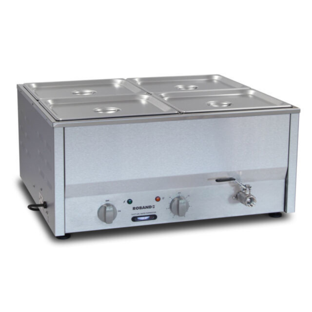 A Stainless Steel Food Warmer With Four Trays — Wedding & Event Hire In Goonellabah, NSW