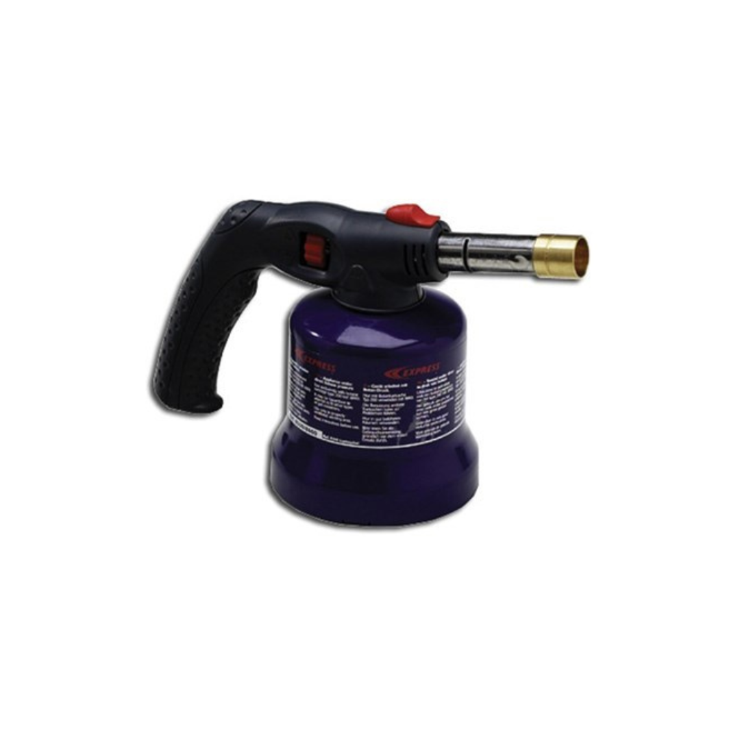 A Purple Torch With A Black Handle On A White Background — Wedding & Event Hire In Goonellabah, NSW