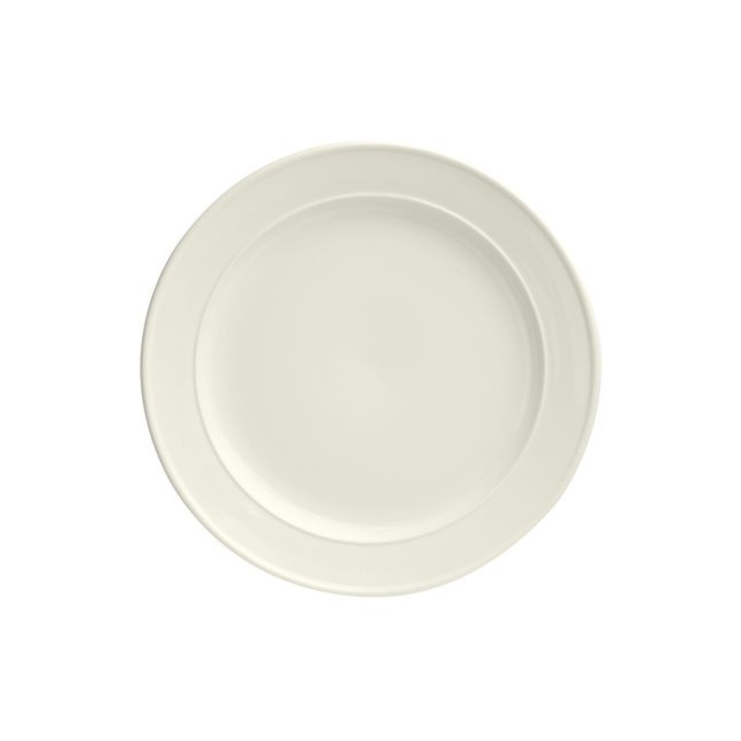 A White Plate With A White Rim On A White Background — Wedding & Event Hire In Goonellabah, NSW