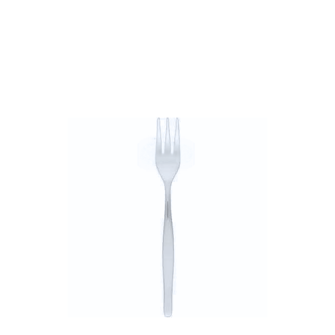 A Plastic Fork With A Long Handle On A White Background — Wedding & Event Hire In Goonellabah, NSW