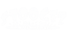Faint white logo reading “BIG DOG” with small tagline beneath it on a white background
