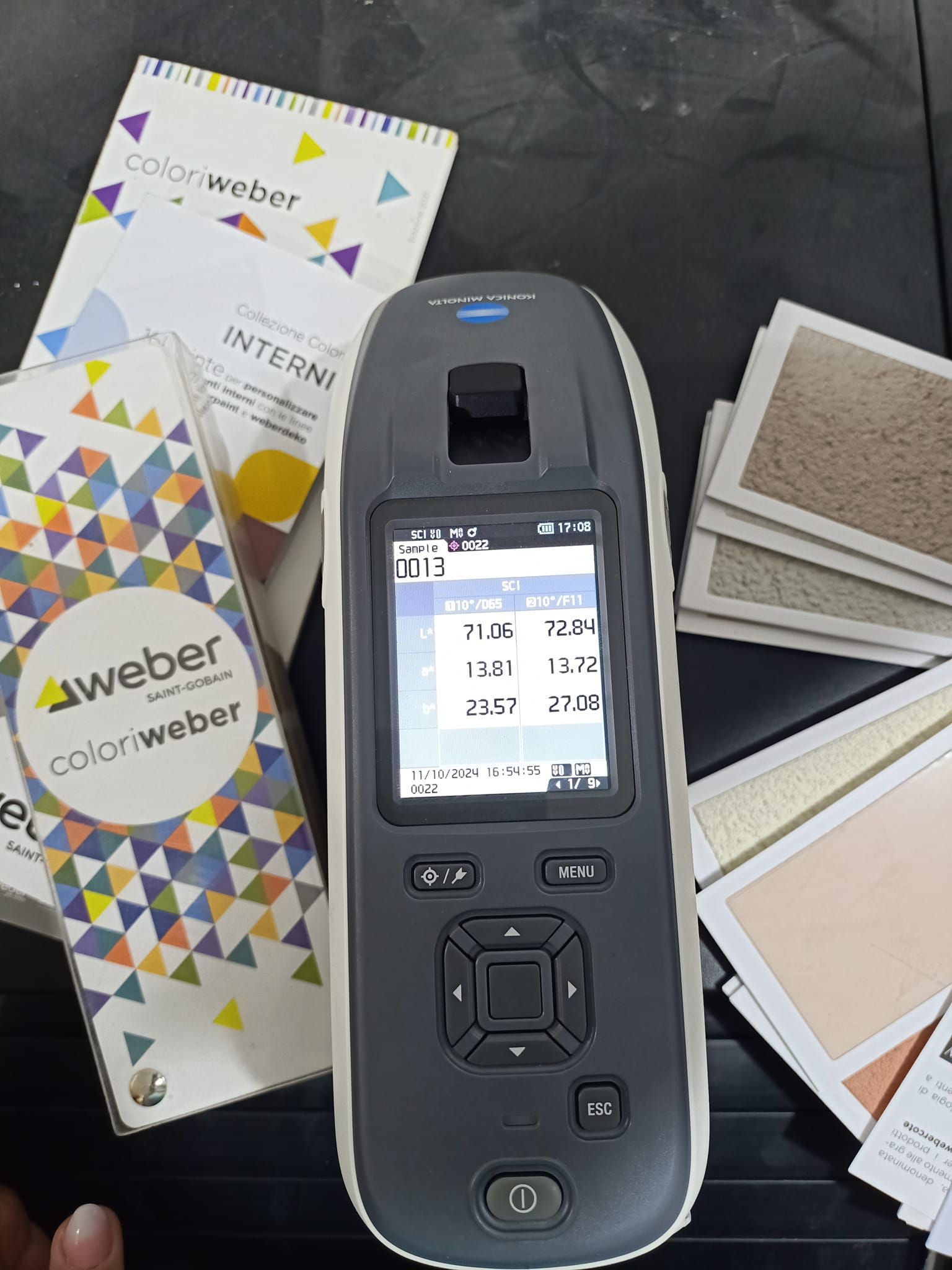 Dispositivo di lettura del colore