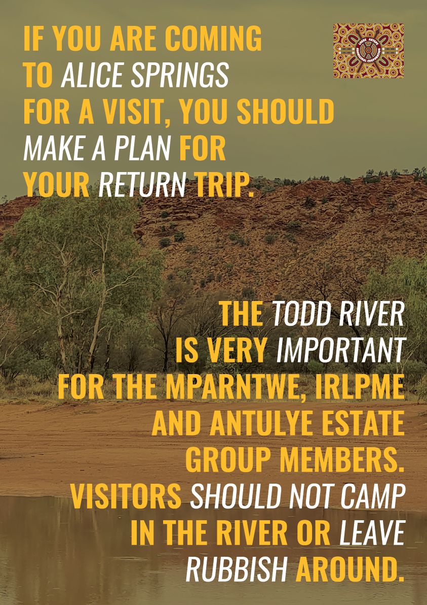 If you are coming to alice springs for a visit you should make a plan for your return trip