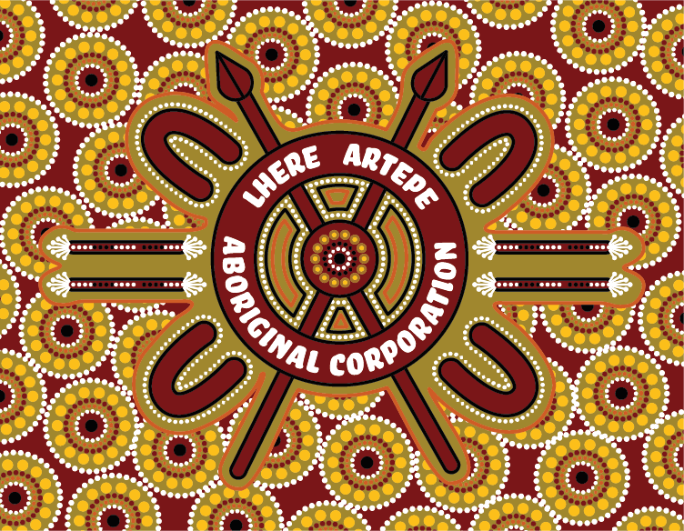 A logo for the where artepe aboriginal corporation