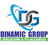 Logotipo para Dinamic Group, con letras 