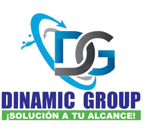 Logotipo para Dinamic Group, con letras 
