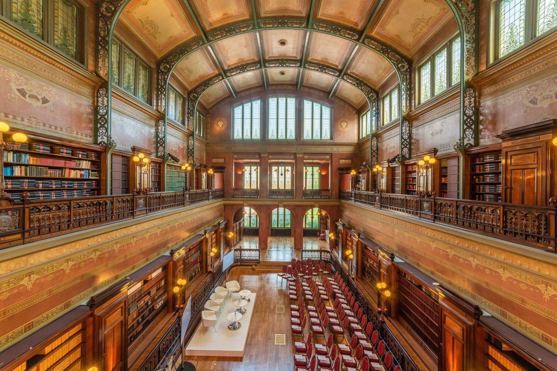 Louer une salle à Etterbeek - Bibliothèque Solvay