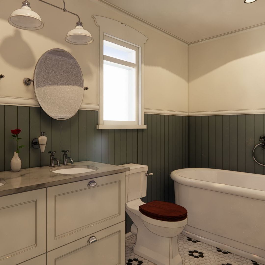 hertiage style ensuite transformation