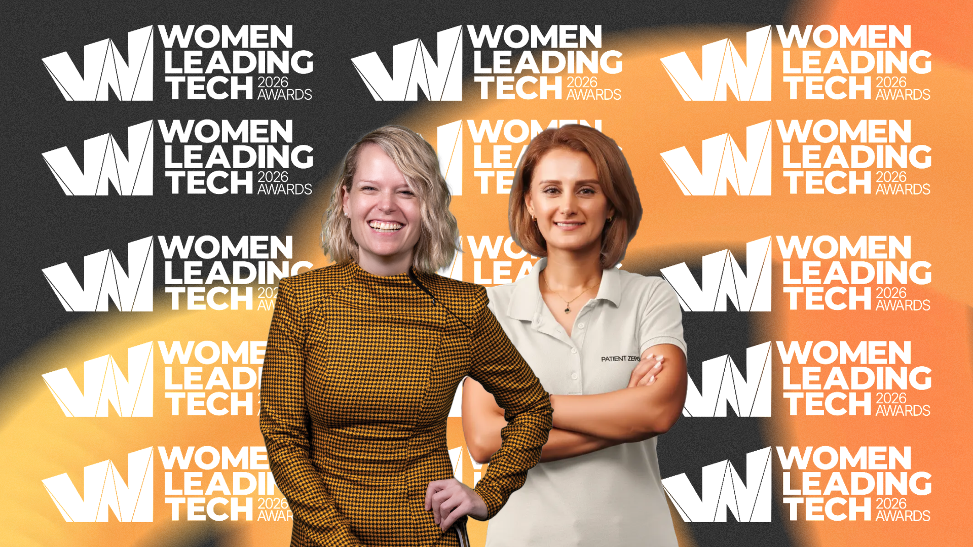 Finalists for the 2026 Women Leading Tech Awards: Demelza Green and Hanieh Madad.