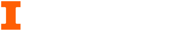 University of Illinois Urbana-Champaign white logo