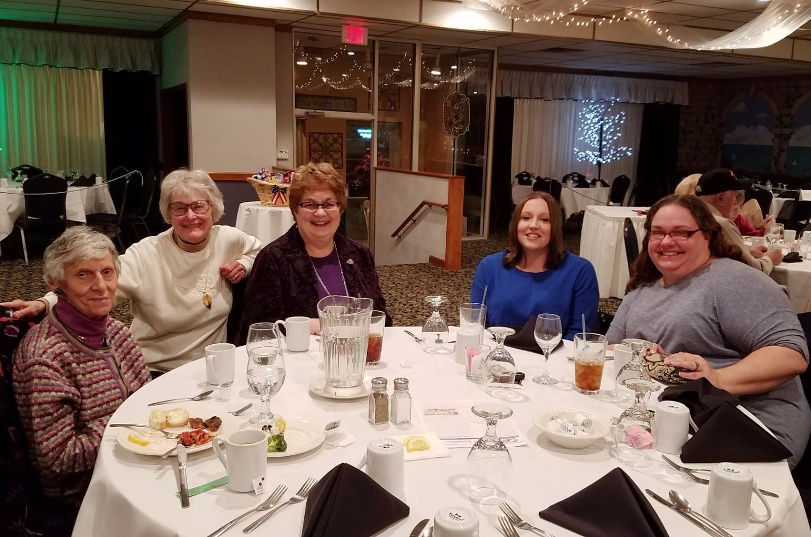 BCRWC buffet dinner at Atrio Banquets - November 8, 2018