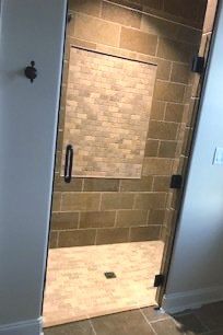 Newly Installed Shower Enclosure — Knoxville, TN — Glass Pros Knoxville