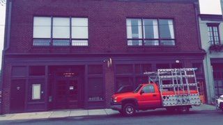 Red Pickup Truck — Knoxville, TN — Glass Pros Knoxville