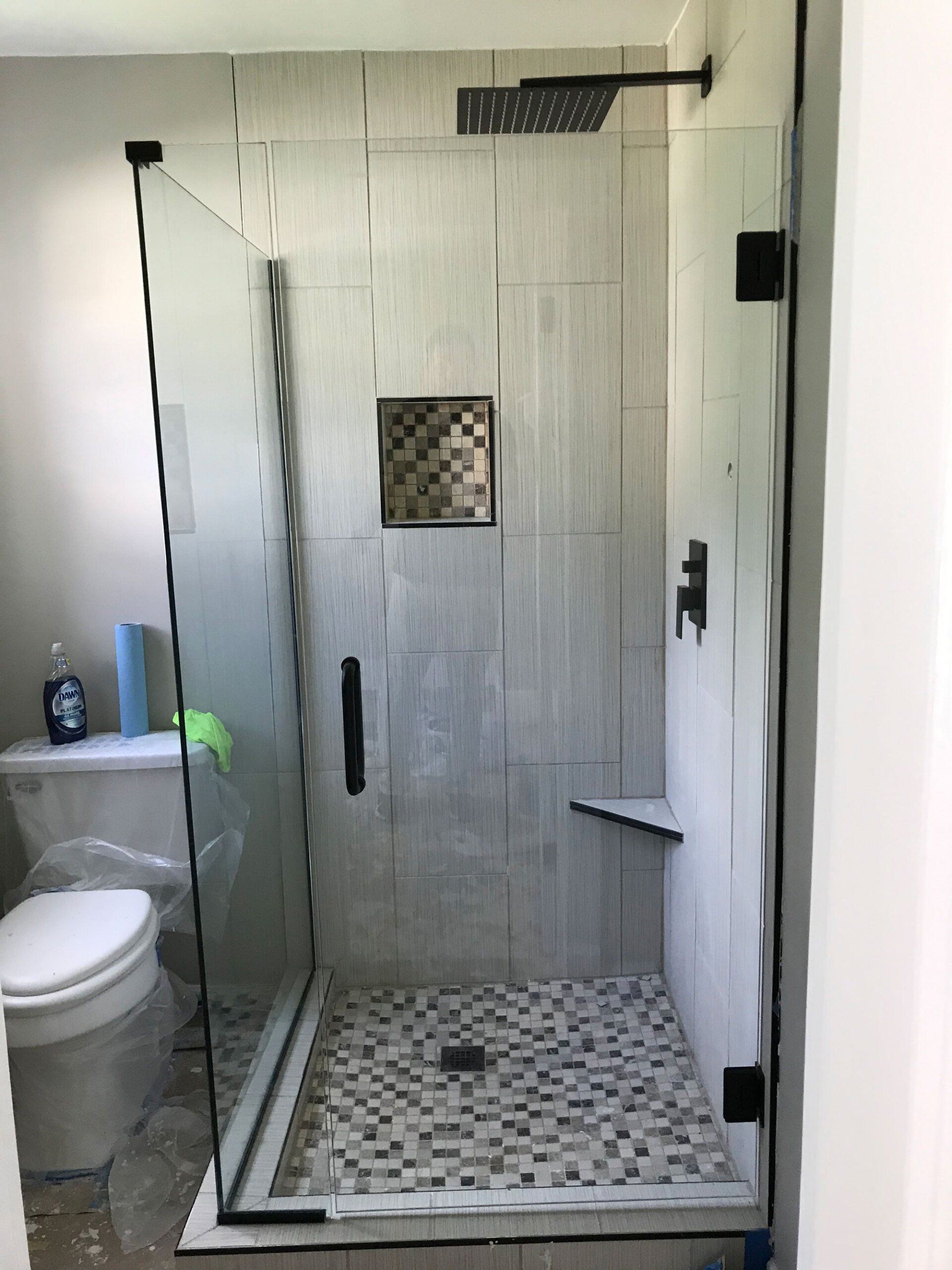 Modern Shower Enclosure — Knoxville, TN — Glass Pros Knoxville