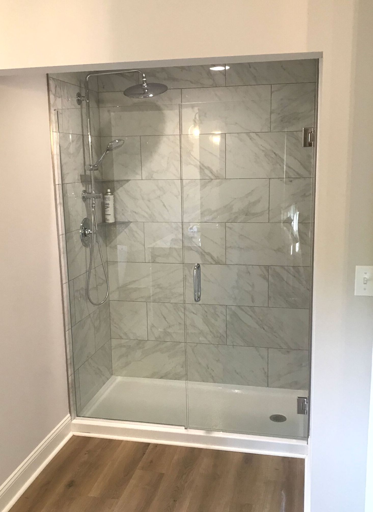 Beautiful Glass Shower Enclosure — Knoxville, TN — Glass Pros Knoxville
