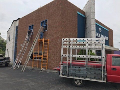 Top Building Window — Knoxville, TN — Glass Pros Knoxville