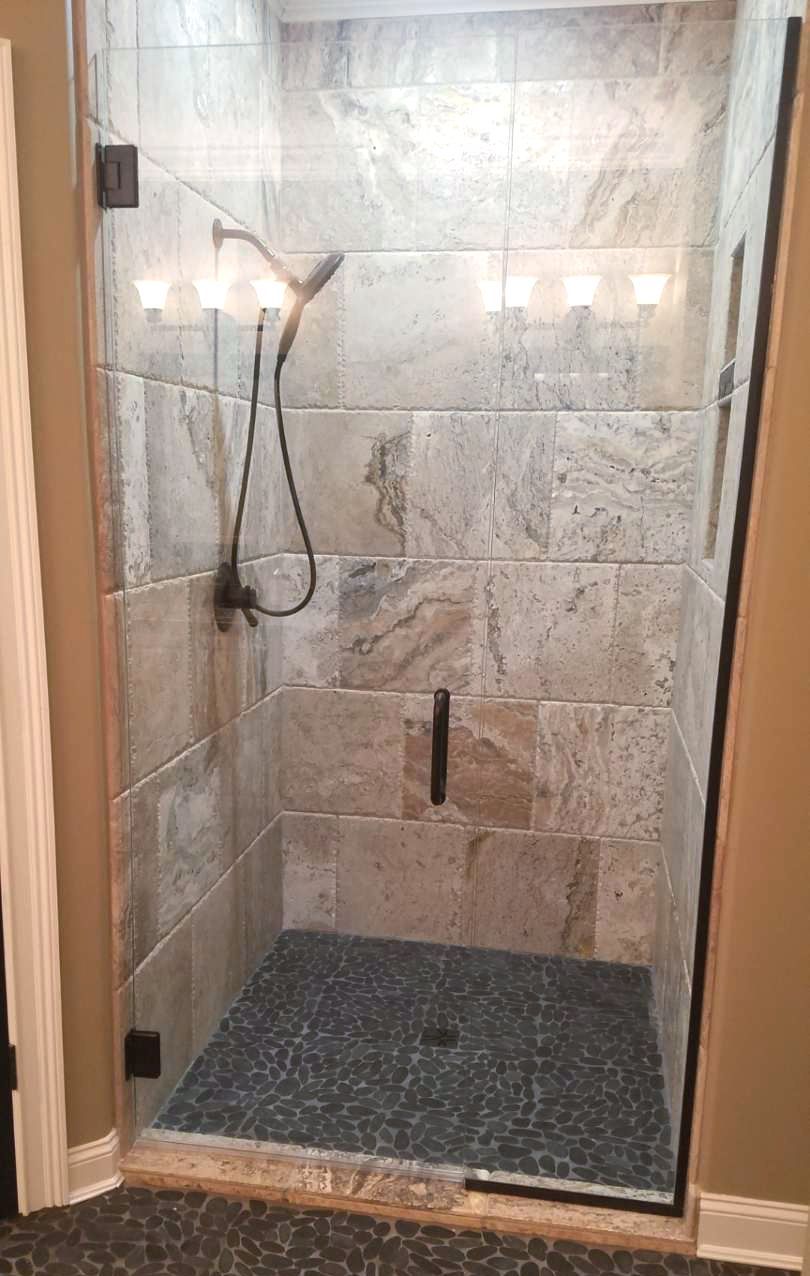 Elegant Shower Door — Knoxville, TN — Glass Pros Knoxville