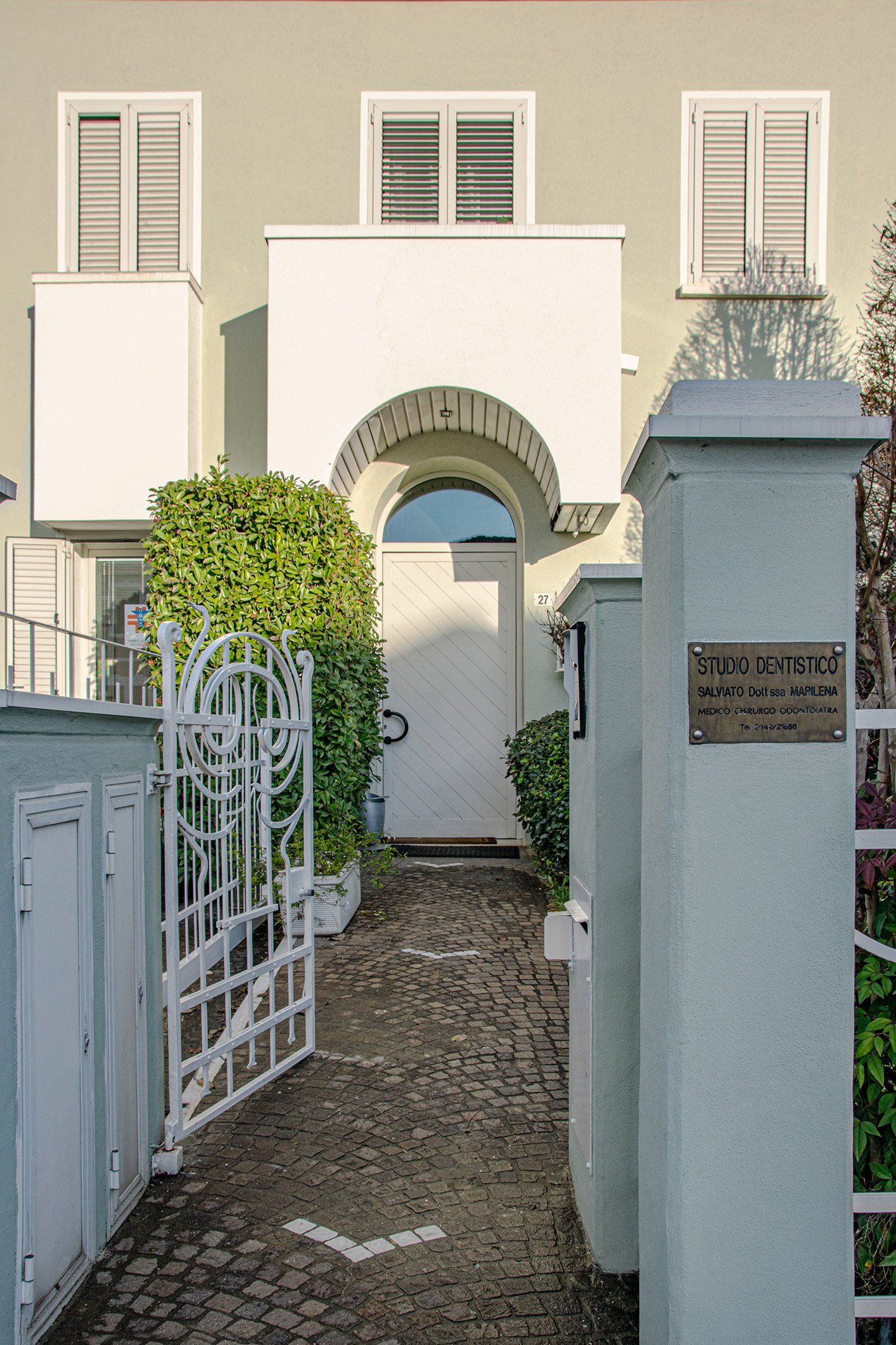 entrata studio di Legnago