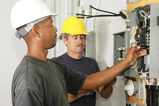 Fixing the electrical — HVAC services in Fountain Valley, CA