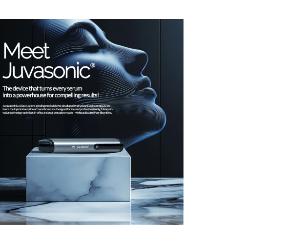 Juvasonic infusion ultrason actifs peau Montreal Medisthetica