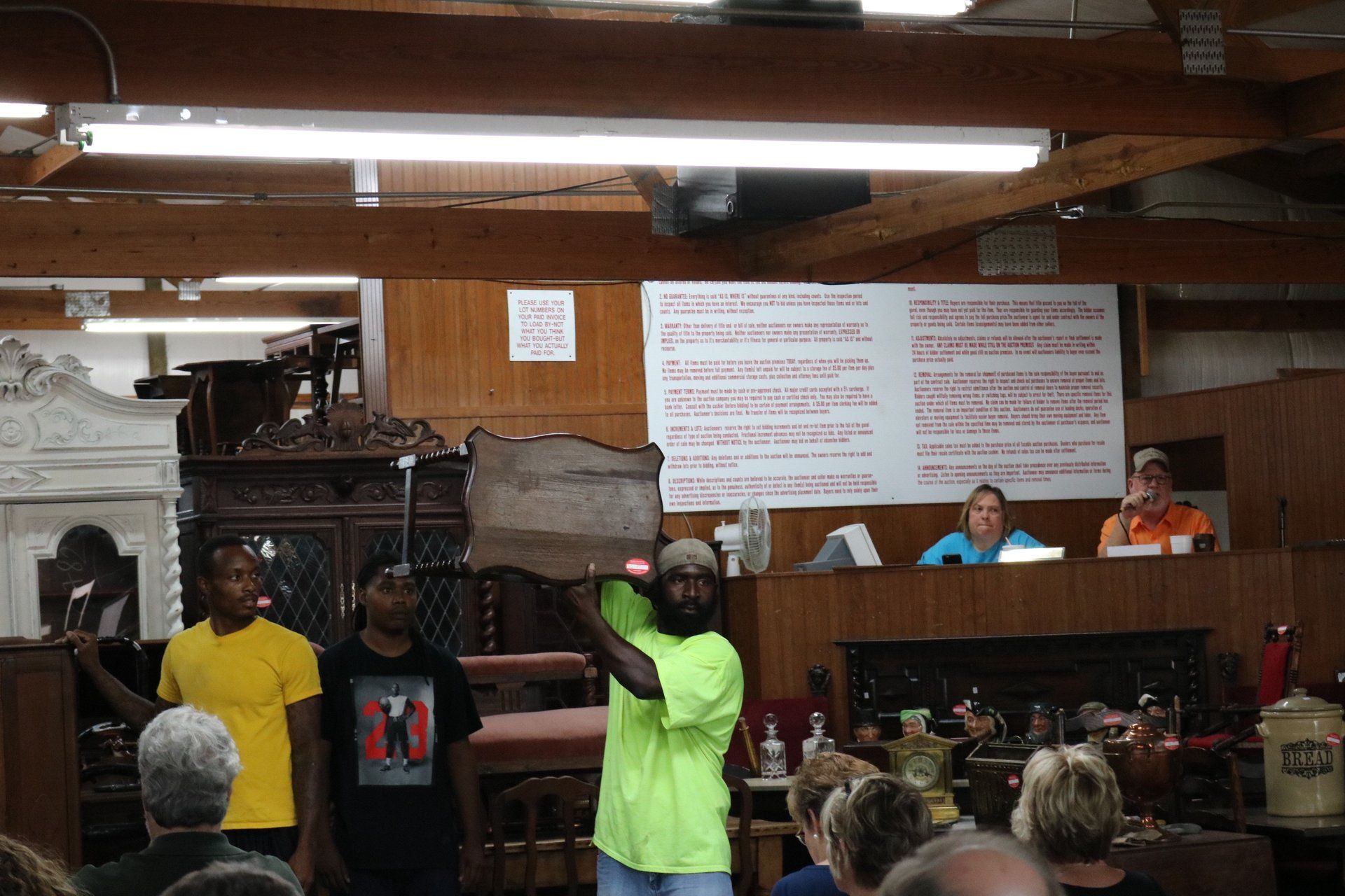 antique auctions in central ar