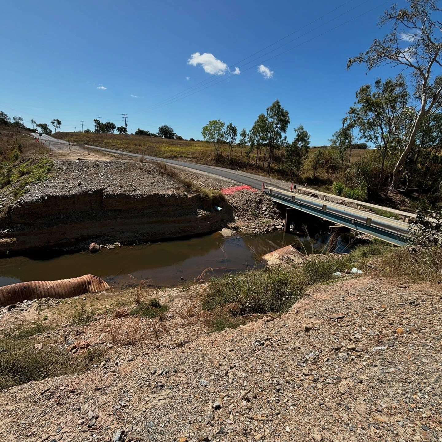 Gravel Road With a Bridge Over a Creek —  Terranovus Earthworks & Plant Hire in Tablelands, QLD