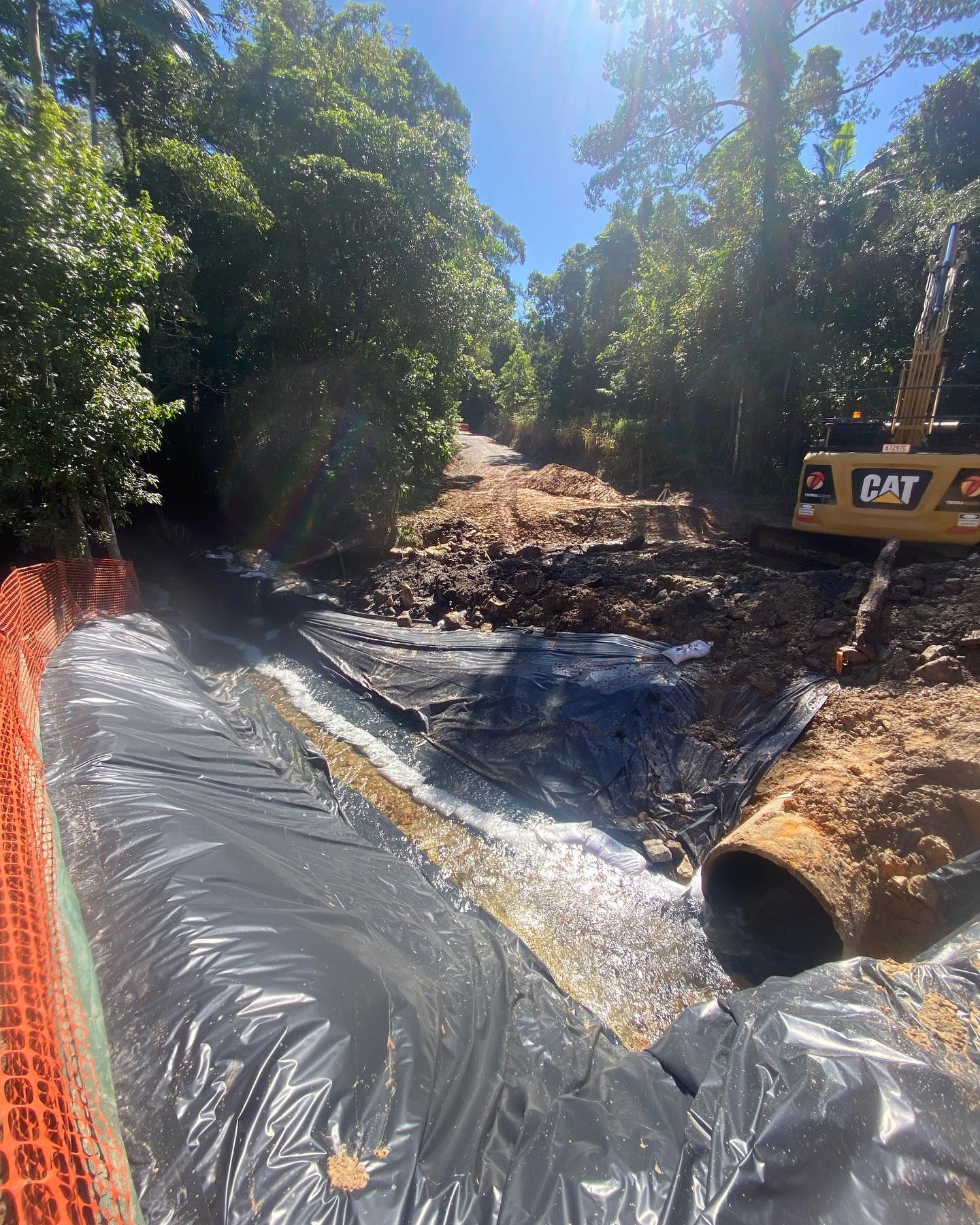 Construction Site in a Forest —  Terranovus Earthworks & Plant Hire in Cairns City, QLD